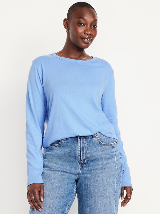 Image number 4 showing, EveryWear Long-Sleeve T-Shirt