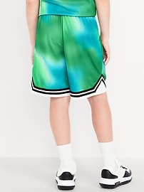 Image number 2 showing, Knee Length Mesh Basketball Shorts for Boys