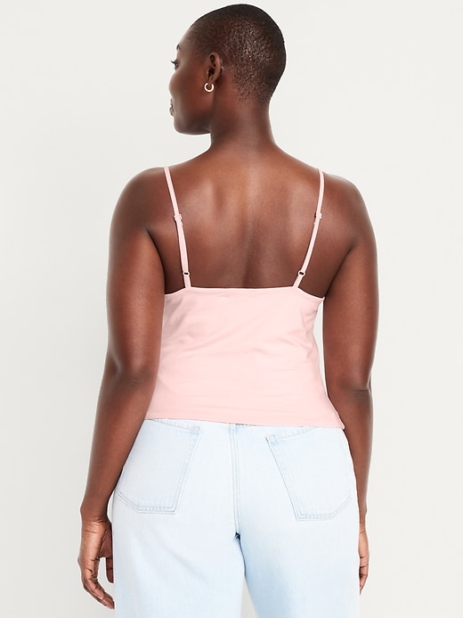 Image number 5 showing, Double-Layer Cropped Cami Top
