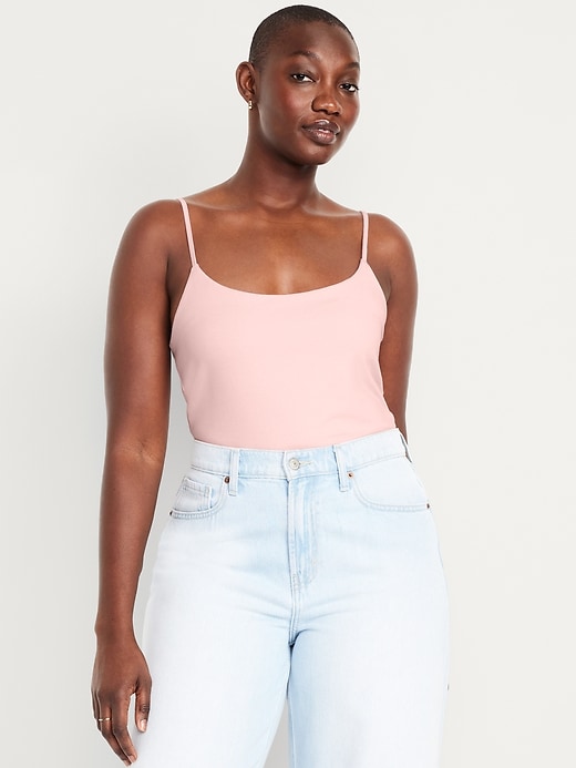 Image number 4 showing, Double-Layer Cropped Cami Top