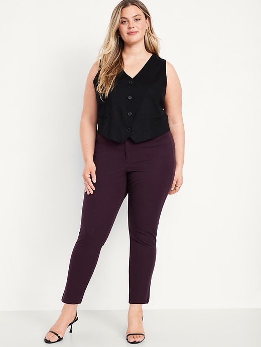 Image number 7 showing, High-Waisted Pixie Skinny Ankle Pants