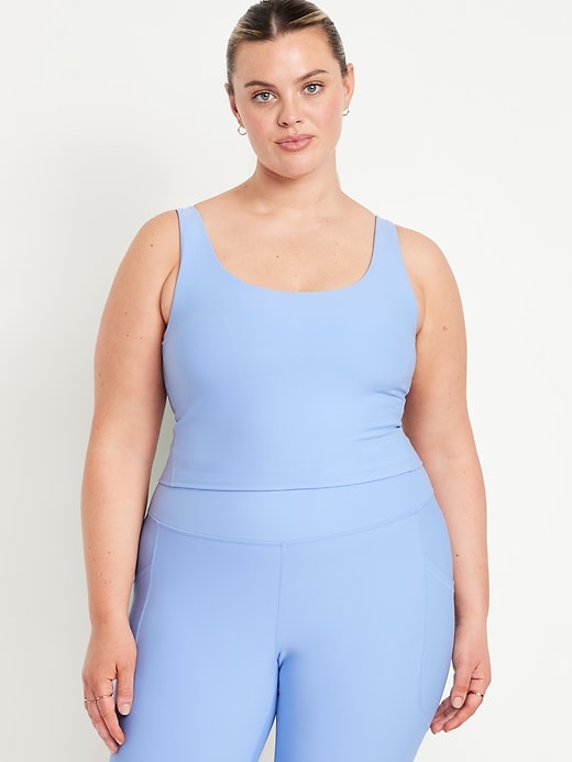 Image number 3 showing, Light Support PowerSoft Longline Sports Bra