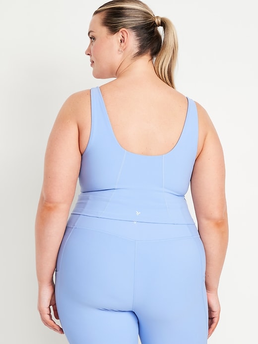 Image number 4 showing, Light Support PowerSoft Longline Sports Bra