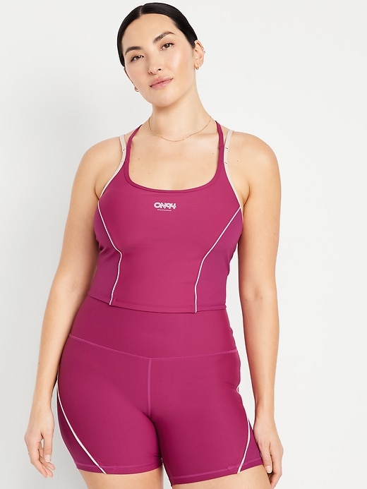 Image number 5 showing, Light Support PowerSoft Longline Sports Bra