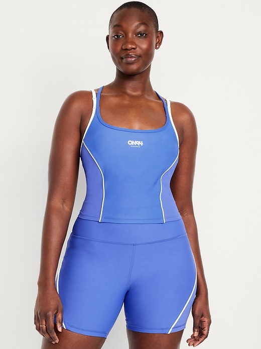 Image number 5 showing, Light Support PowerSoft Longline Sports Bra