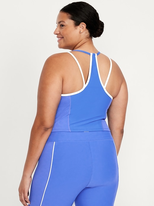 Image number 8 showing, Light Support PowerSoft Longline Sports Bra