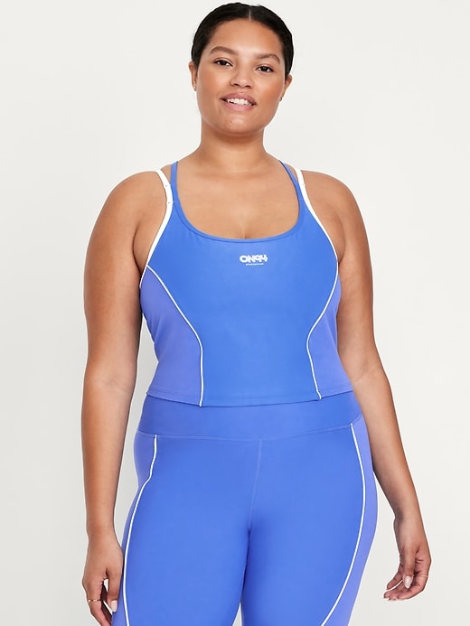 Image number 7 showing, Light Support PowerSoft Longline Sports Bra