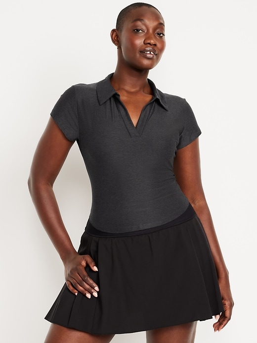 Image number 5 showing, CloudMotion Cropped Polo