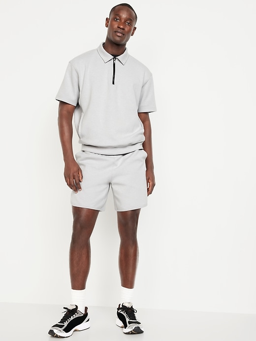 Image number 3 showing, Dynamic Fleece Quarter-Zip Polo