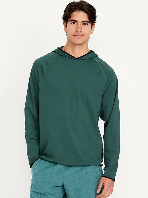 Image number 1 showing, Loose Fit Pullover Run Hoodie