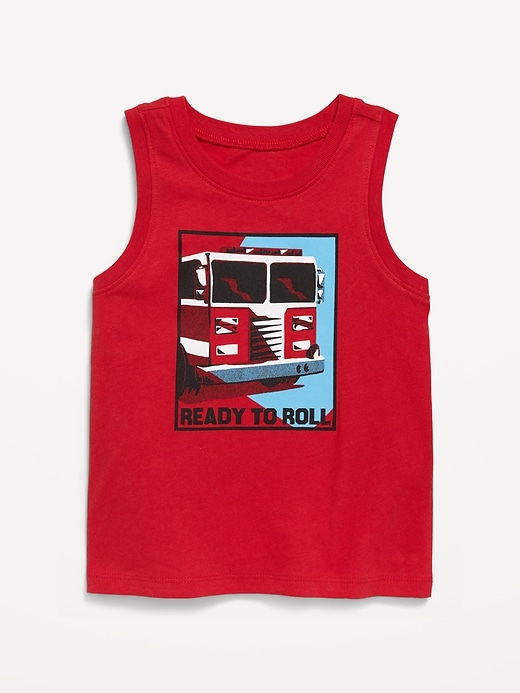 View large product image 1 of 1. Graphic Tank Top for Toddler Boys