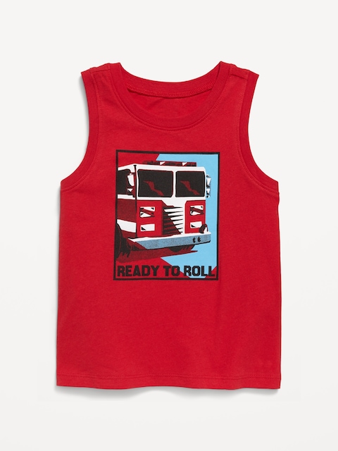Graphic Tank Top for Toddler Boys