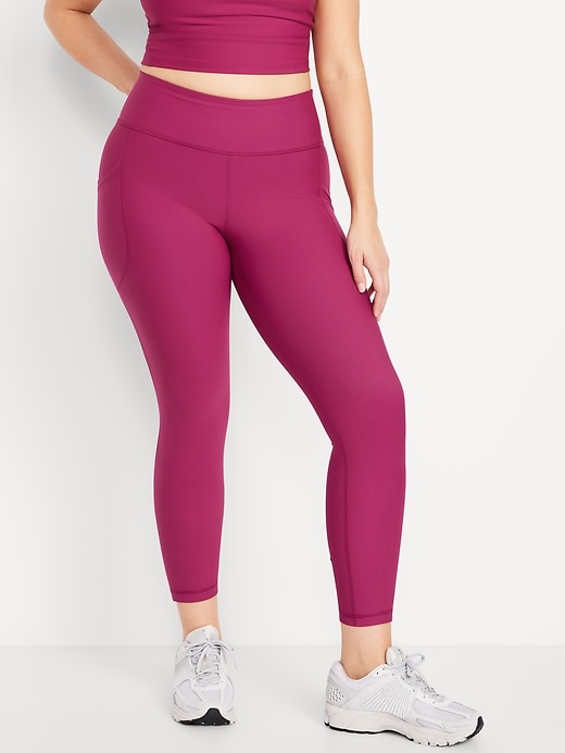 Image number 4 showing, High-Waisted PowerSoft 7/8 Pocket Leggings