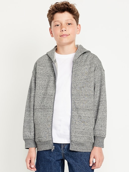 View large product image 1 of 2. Oversized Zip Hoodie for Boys
