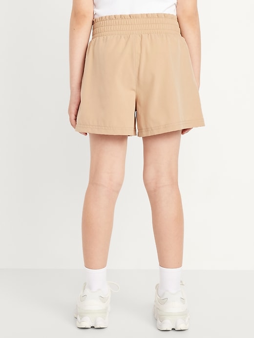 View large product image 2 of 3. High-Waisted StretchTech Performance Shorts for Girls