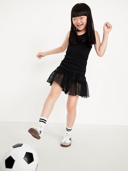 View large product image 1 of 3. High-Waisted PowerSoft Tutu Skort for Girls