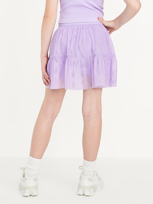 View large product image 2 of 7. High-Waisted PowerSoft Tutu Skort for Girls