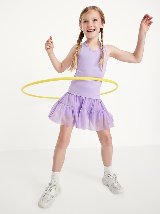 View large product image 1 of 7. High-Waisted PowerSoft Tutu Skort for Girls