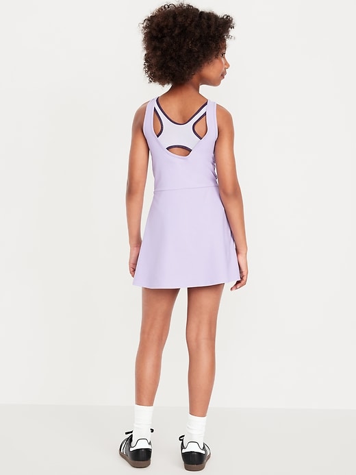 View large product image 2 of 7. PowerSoft Sleeveless Ribbed Athletic Dress for Girls