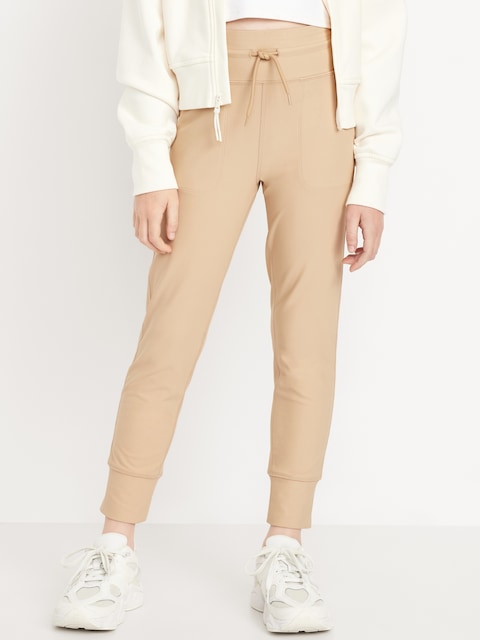 High-Waisted PowerSoft 7/8-Length Performance Leggings for Girls