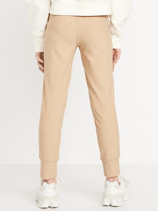 View large product image 2 of 3. High-Waisted PowerSoft 7/8-Length Performance Leggings for Girls