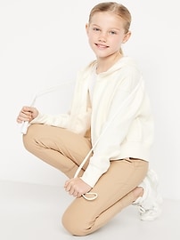 View large product image 3 of 3. High-Waisted PowerSoft 7/8-Length Performance Leggings for Girls
