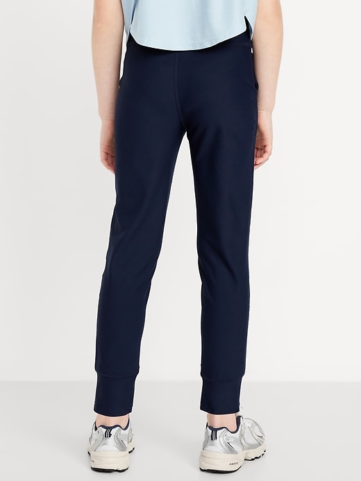 View large product image 2 of 3. High-Waisted PowerSoft 7/8-Length Performance Leggings for Girls