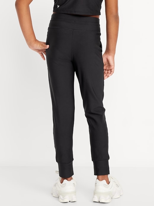 View large product image 2 of 4. High-Waisted PowerSoft 7/8-Length Performance Leggings for Girls