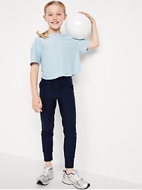View large product image 3 of 3. High-Waisted PowerSoft 7/8-Length Performance Leggings for Girls