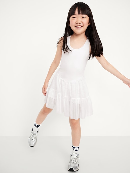 View large product image 1 of 7. PowerSoft Sleeveless Tutu Athletic Dress for Girls