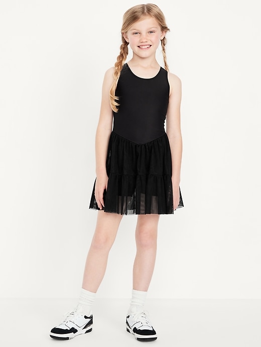 L'image numéro 3 présente Robe de sport à tutu sans manches PowerSoft pour fille