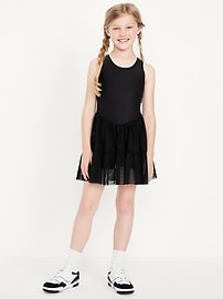View large product image 3 of 3. PowerSoft Sleeveless Tutu Athletic Dress for Girls