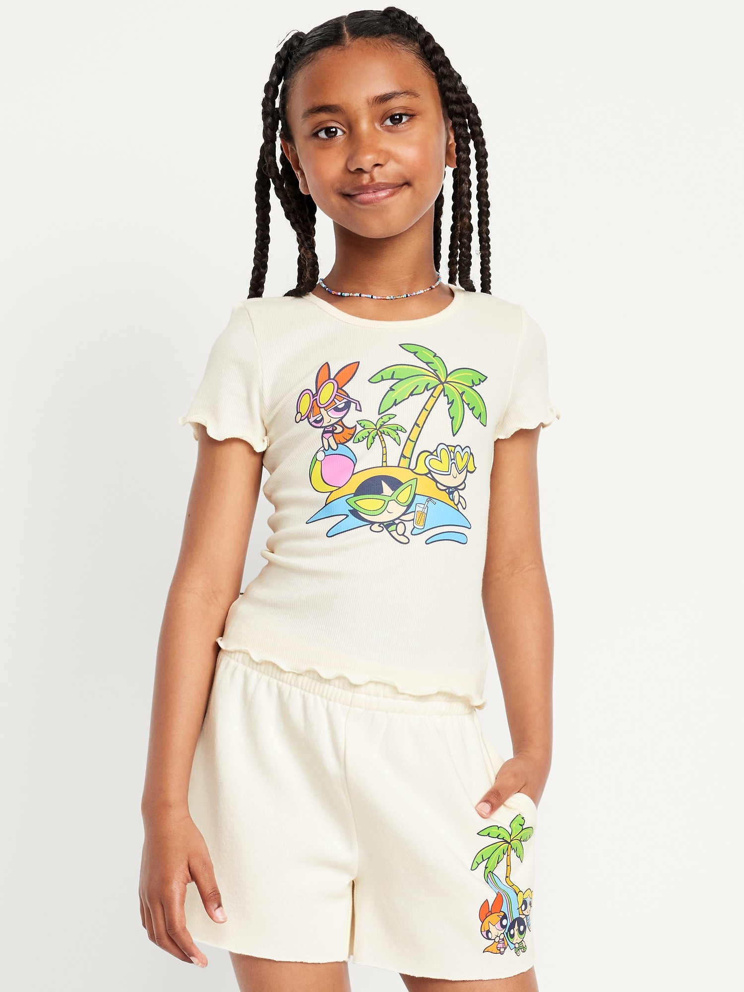 T-shirt à imprimé Powerpuff Girls™ pour fille
