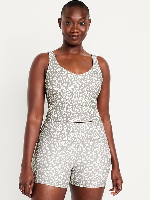 Image number 4 showing, Light Support PowerSoft Longline Sports Bra