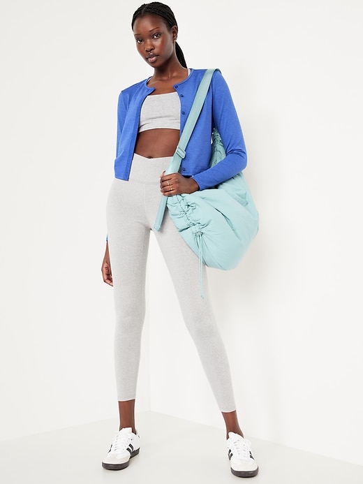 Image number 3 showing, CloudComfy Cropped Cardigan