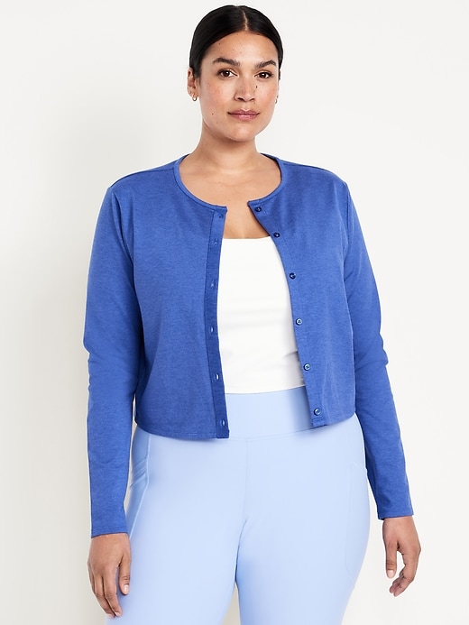 Image number 7 showing, CloudComfy Cropped Cardigan