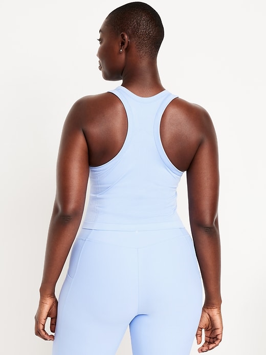 Image number 6 showing, Fluid Seamless Fitted Crop Tank Top