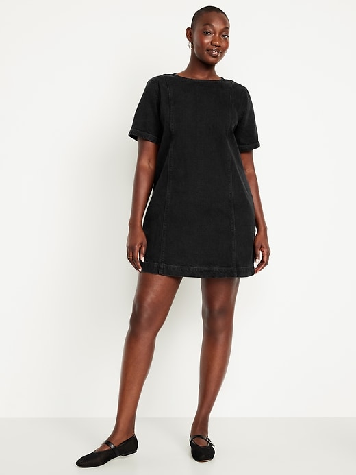 Image number 4 showing, Jean Mini Dress