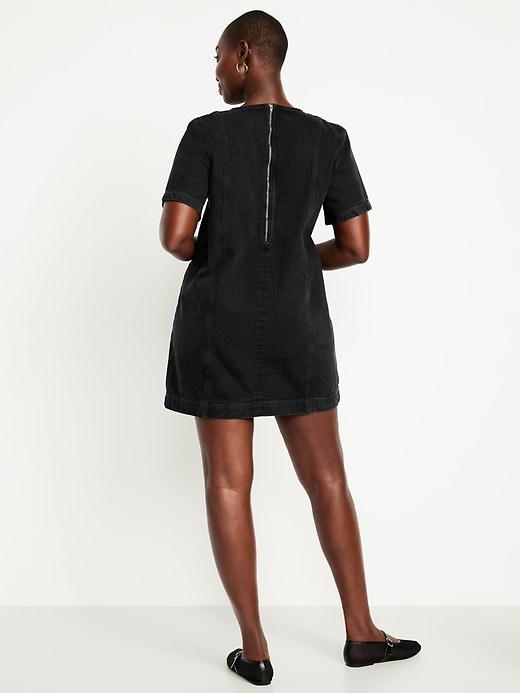 Image number 5 showing, Jean Mini Dress