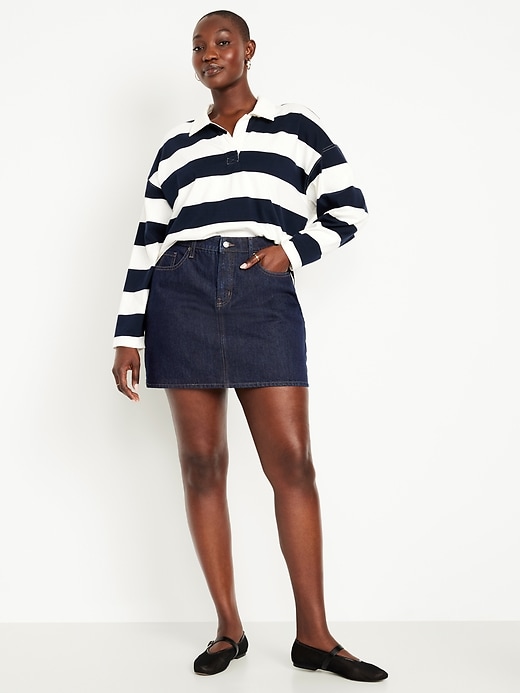 Image number 5 showing, High-Waisted OG A-Line Mini Skirt