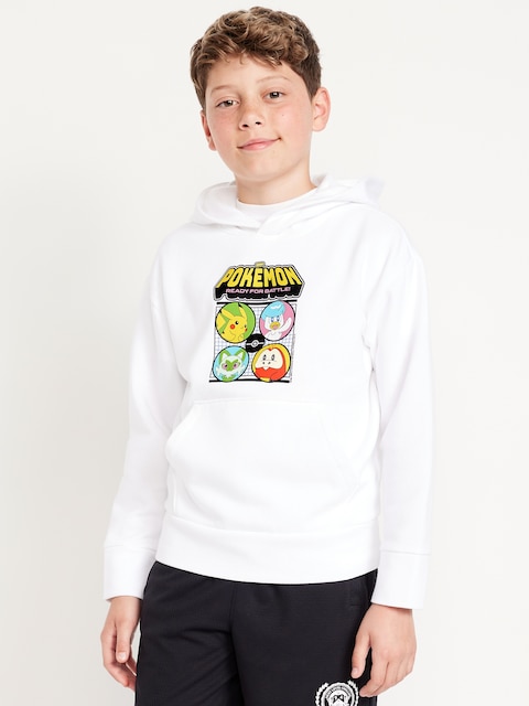 Pokémon™ Gender-Neutral Graphic Pullover Hoodie for Kids