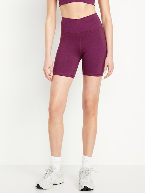 Extra High-Waisted CloudComfy Biker Shorts -- 6-inch inseam