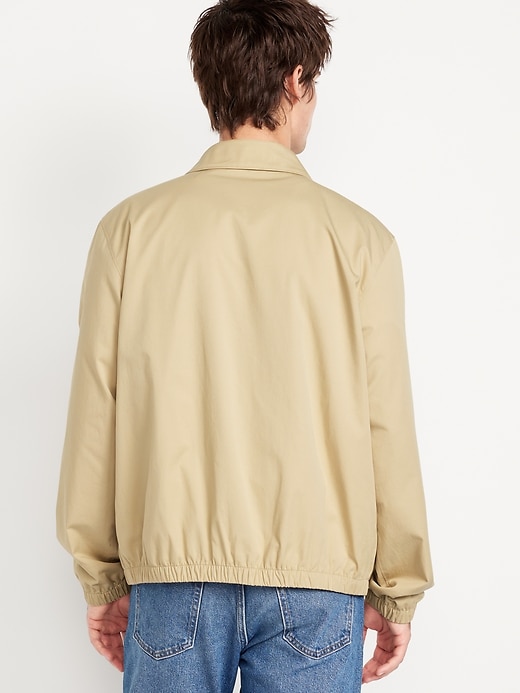 Image number 2 showing, Lightweight Twill Zip Jacket