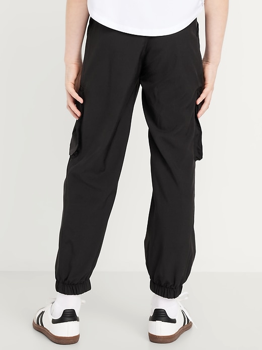 View large product image 2 of 4. High-Waisted StretchTech Performance Joggers for Girls