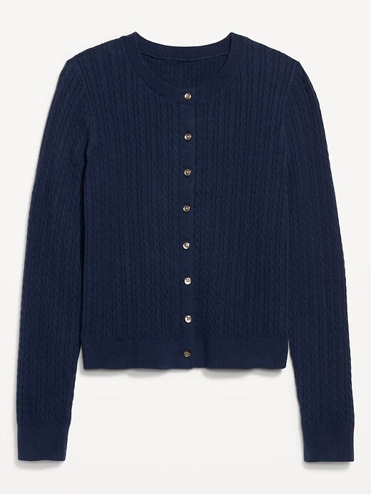 Image number 4 showing, SoSoft Cropped Cardigan Sweater