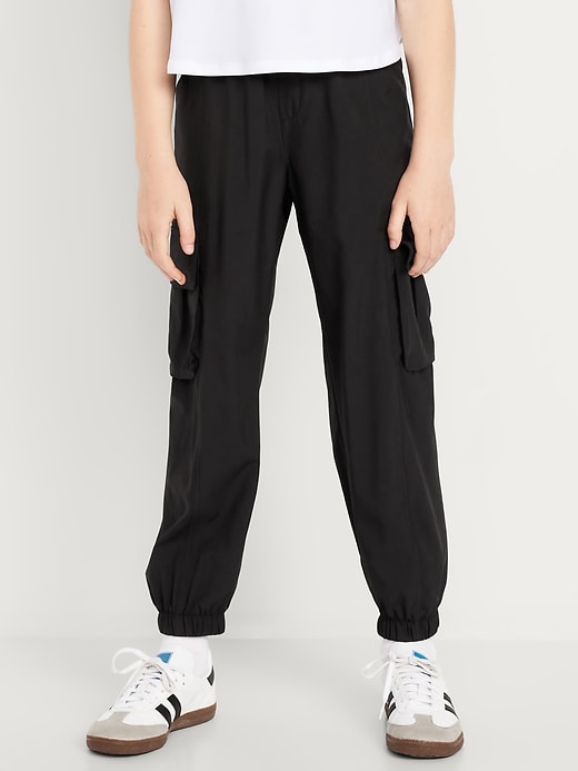 View large product image 1 of 4. High-Waisted StretchTech Performance Joggers for Girls