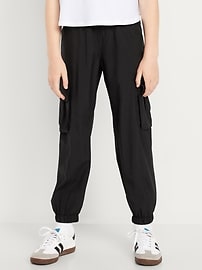 L'image numéro 1 présente Pantalon de jogging à taille haute StretchTech Performance pour fille