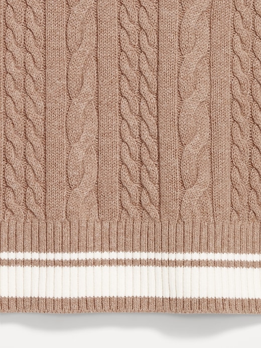 Image number 6 showing, Wool-Blend Cable-Knit Vest