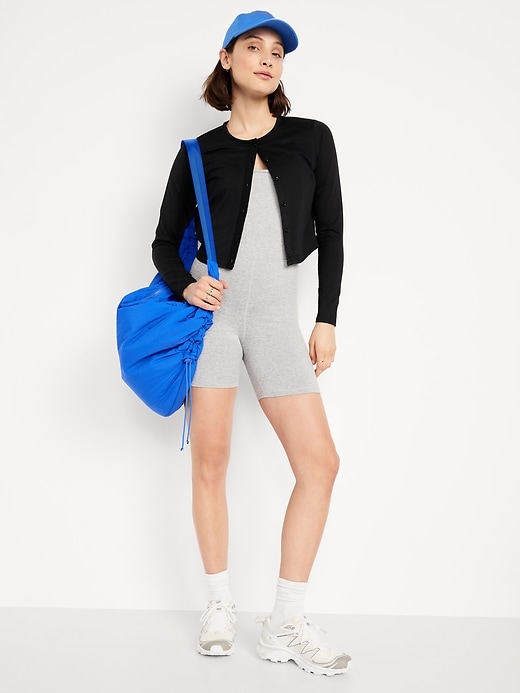 Image number 3 showing, CloudComfy Cropped Cardigan