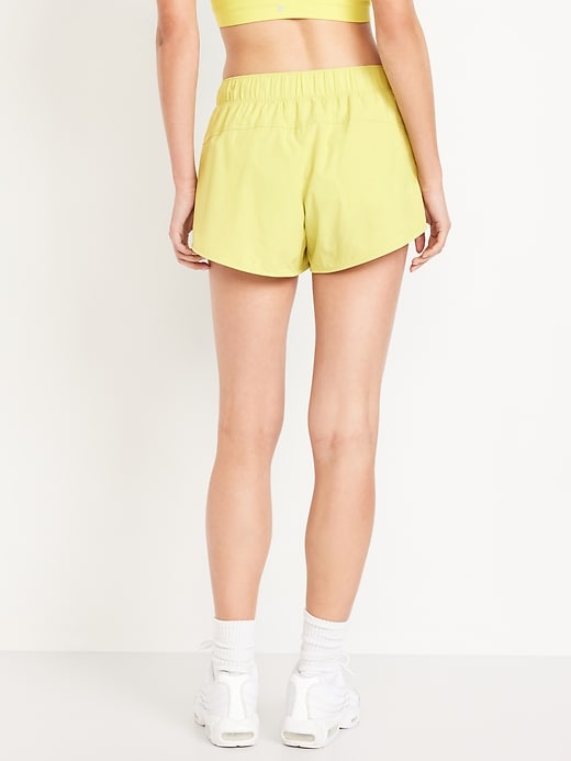 Image number 2 showing, Mid-Rise StretchTech Run Shorts -- 3-inch inseam